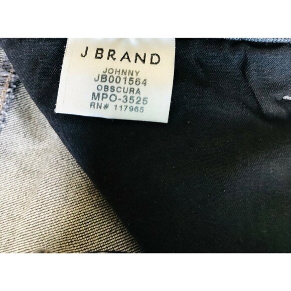 J Brand Womens Denim Gray Johnny Cropped Jeans Size 25 Obecura JB001564 - Picture 5 of 11